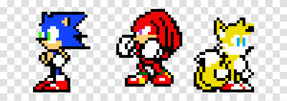 Sonic Heroes Pixel, Pac Man Transparent Png
