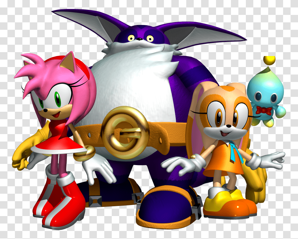 Sonic Heroes Team Rose, Toy, Super Mario Transparent Png
