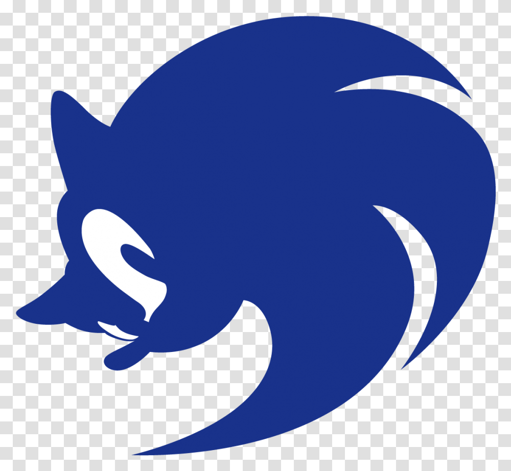 Sonic Logo Sonic The Hedgehog Logo, Silhouette, Graphics, Art, Photography Transparent Png