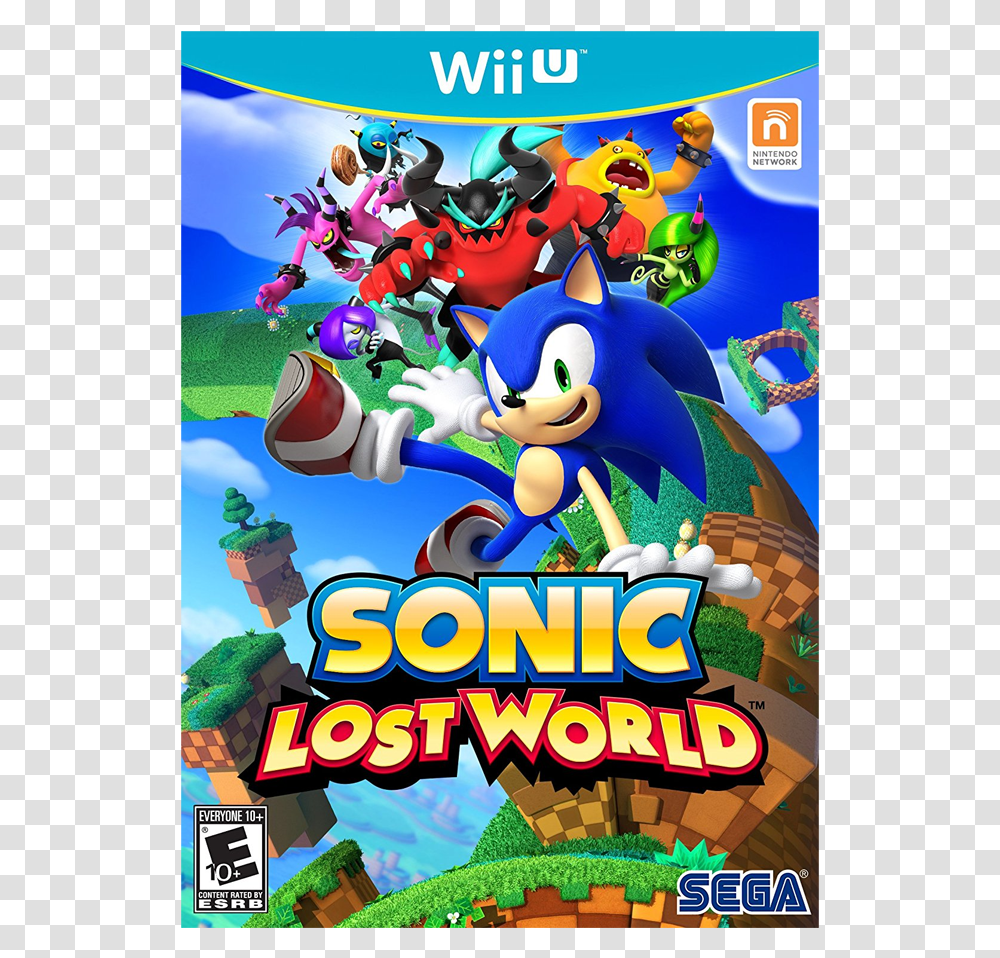 Sonic Lost World Nintendo Wii U Ntsc Sonic Lost World Wii U, Angry Birds, Toy Transparent Png
