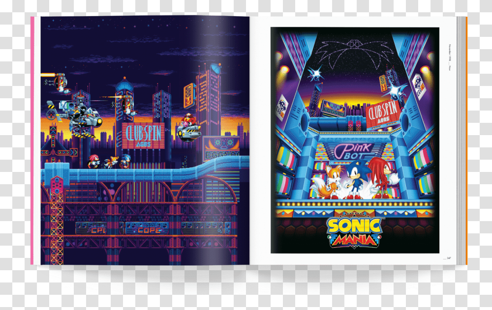 Sonic Mania Art Book, Poster, Advertisement, Person, Human Transparent Png