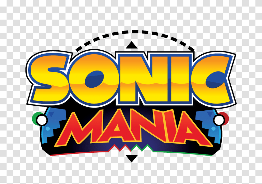 Sonic Mania Logo Recreation, Outdoors, Pac Man, Nature Transparent Png
