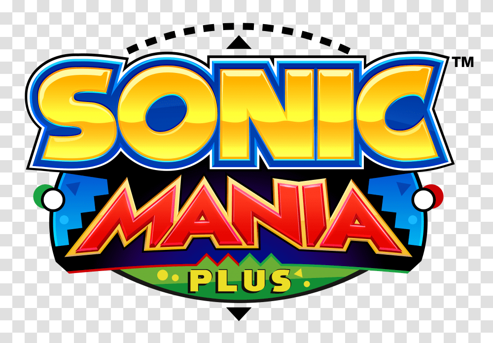 Sonic Mania Plus Game Ps4 Playstation Sonic Mania Plus Logo, Screen, Electronics, Slot, Gambling Transparent Png