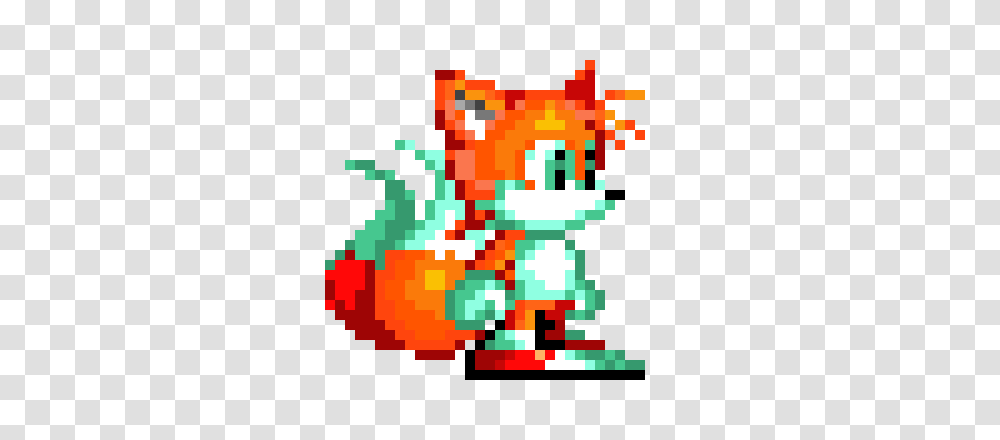 Sonic Mania Tails Pixel Art Maker, Plant, Rug, Sweets Transparent Png