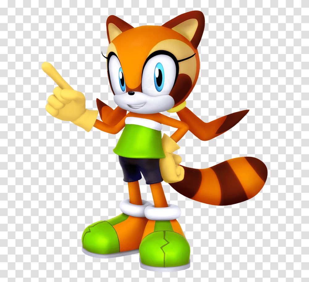 Sonic Marine The Racoon, Toy, Figurine, Elf, Mascot Transparent Png