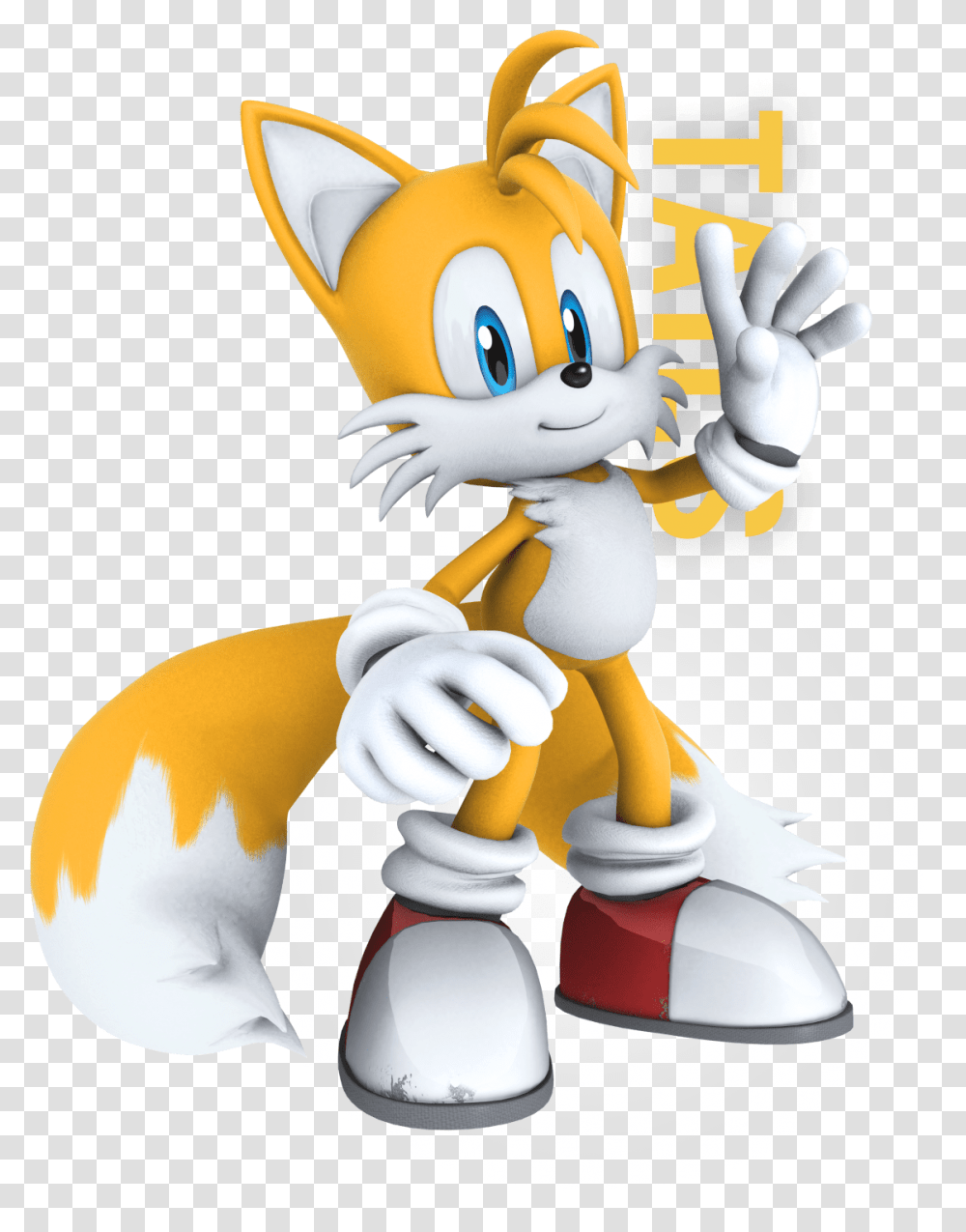 Sonic Miles Tails Prower, Toy, Hand, Graphics, Art Transparent Png