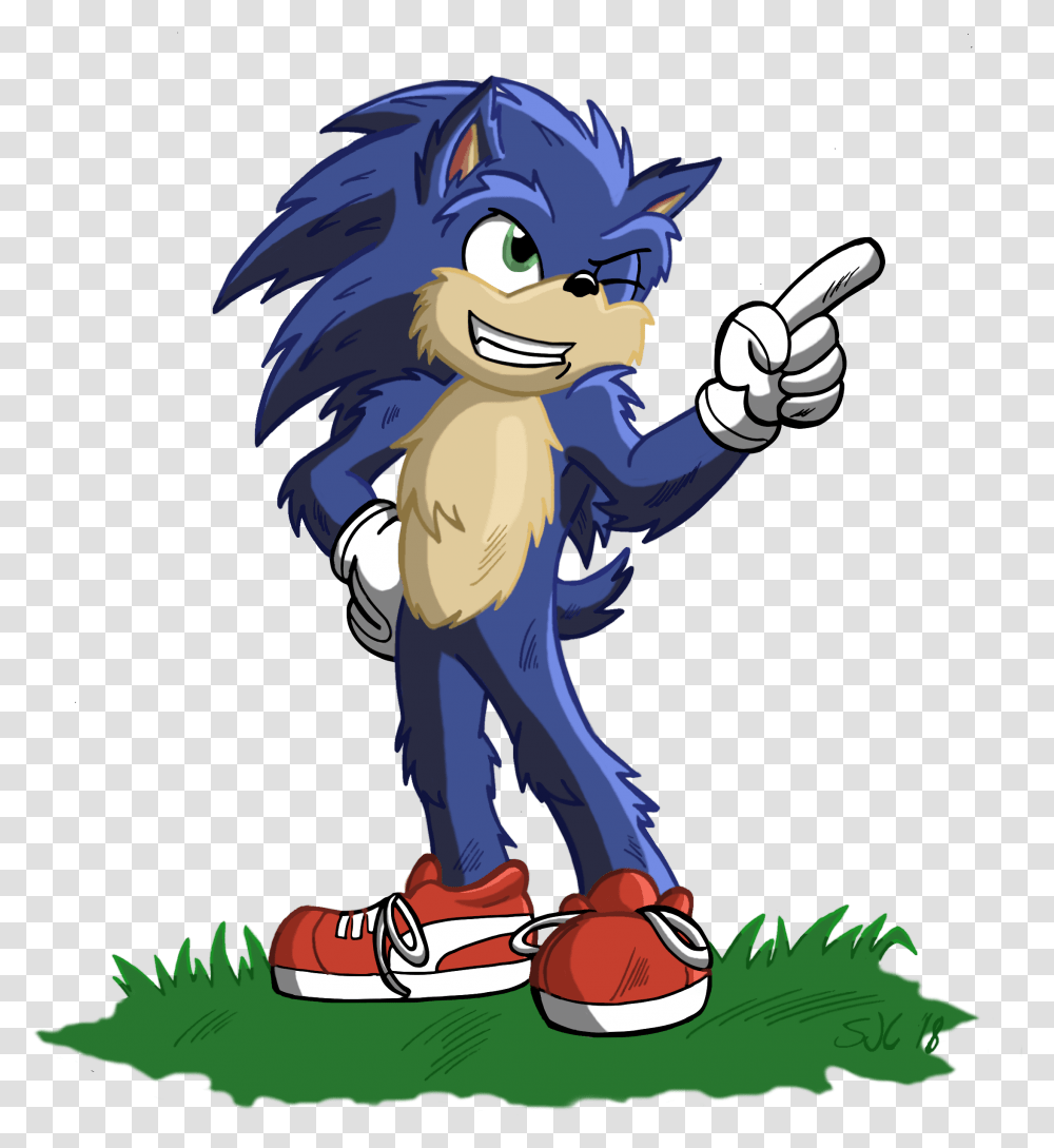 Sonic Movie Clipart Sanic, Comics, Book, Person, Human Transparent Png