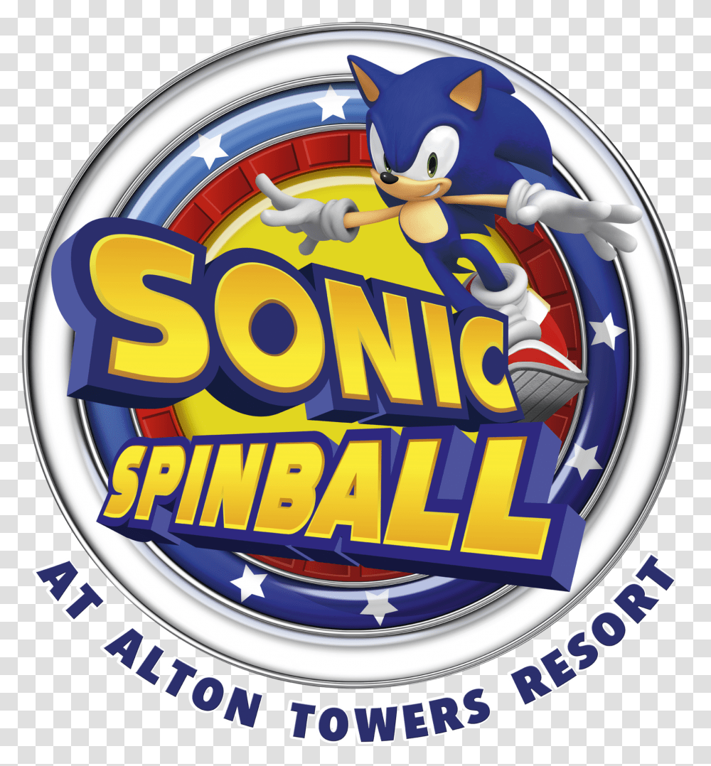 Sonic News Network Alton Towers, Logo, Trademark, Emblem Transparent Png