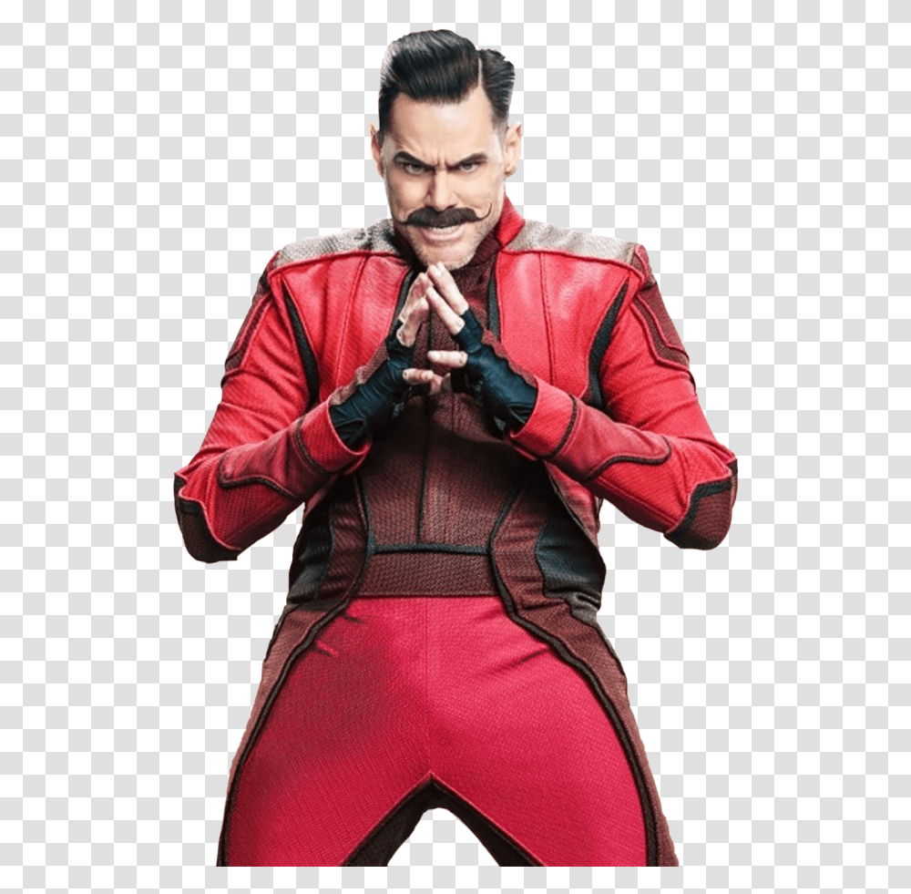 Sonic News Network Doctor Eggman, Person, Coat, Face Transparent Png