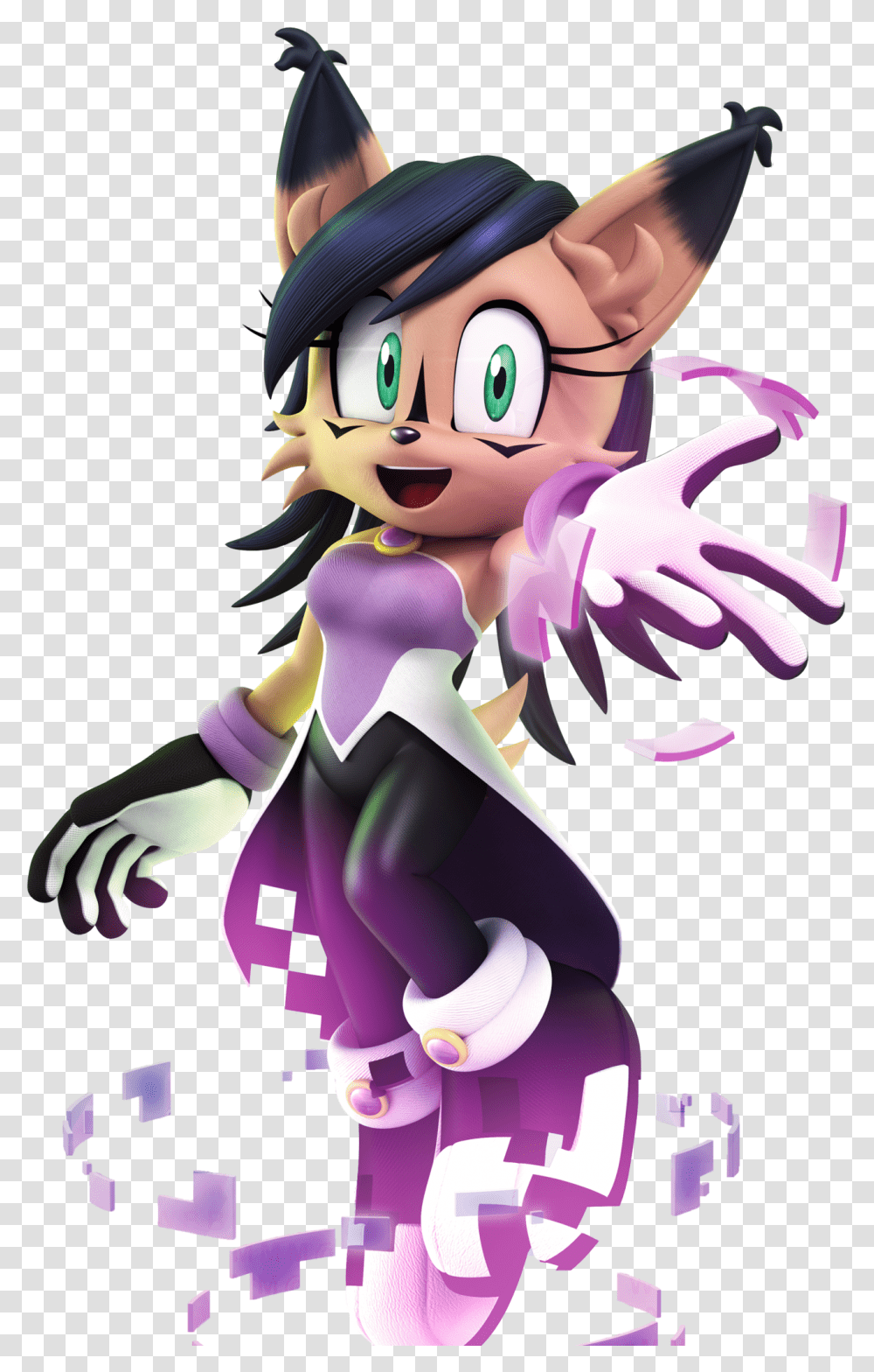Sonic News Network Nicole The Holo Lynx, Person, Comics Transparent Png
