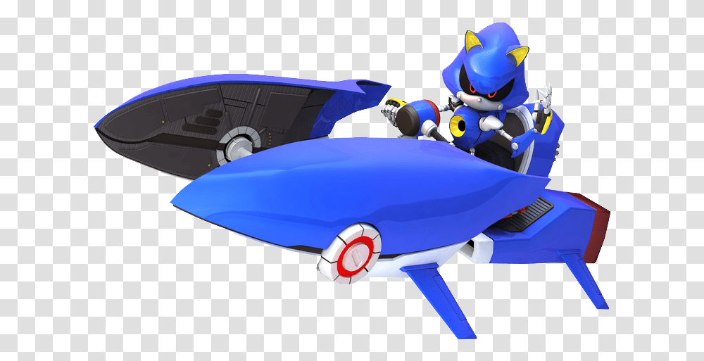 Sonic News Network Sonic All Star Racing Metal Sonic, Toy, Transportation, Vehicle, Airplane Transparent Png