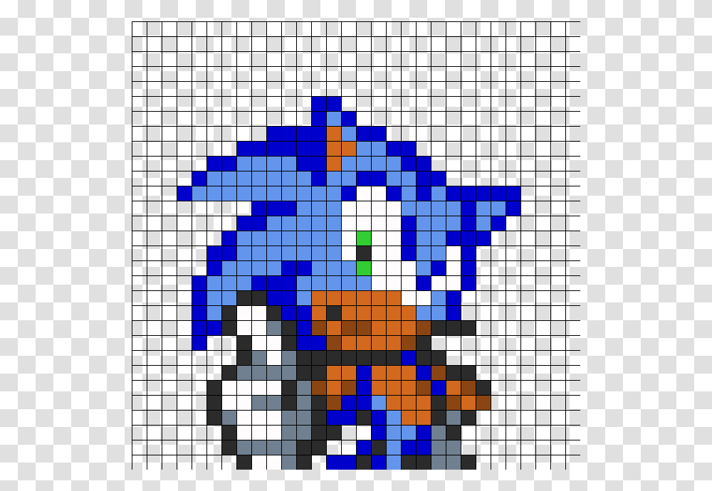 Sonic Perler Bead Pattern Bead Sprites Characters Fuse Bead, Chess, Bush Transparent Png