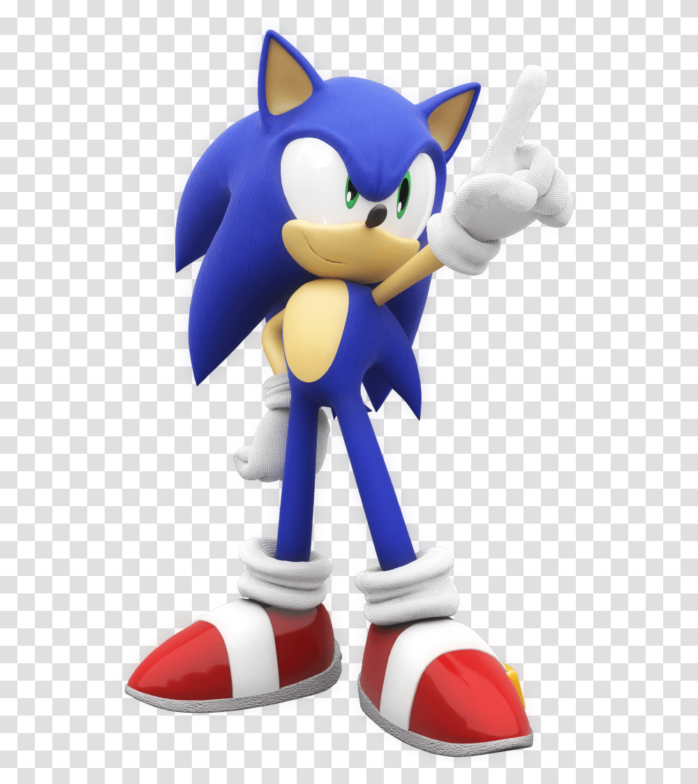 Sonic Pointing Smash Bros Character Portraits, Toy, Inflatable, Mascot Transparent Png