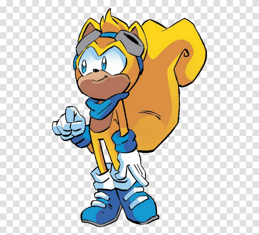 Sonic Ray The Flying Squirrel, Hand, Face, Costume, Head Transparent Png