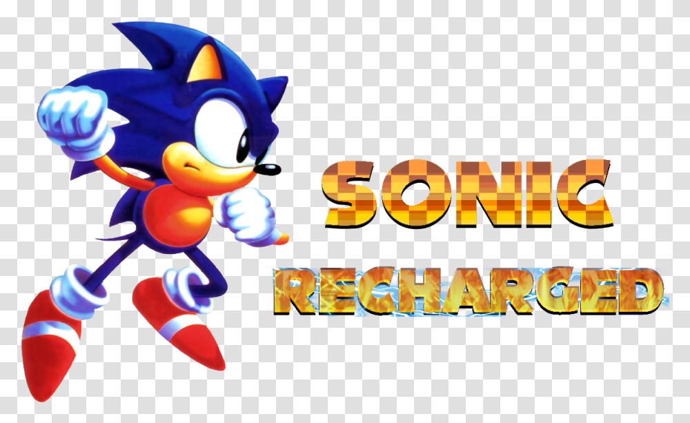 Sonic Recharged Sage 2018 Demo Sonic Fan Games Hq Sonic Cd Japanese Vs American, Super Mario, Pac Man, Toy Transparent Png