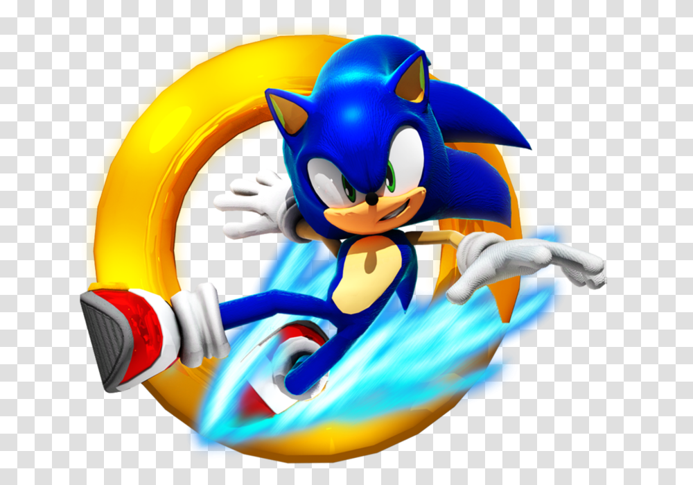Sonic Recreation Wallpaper Jump Computer Adventure Sonic Dash, Toy, Angry Birds Transparent Png