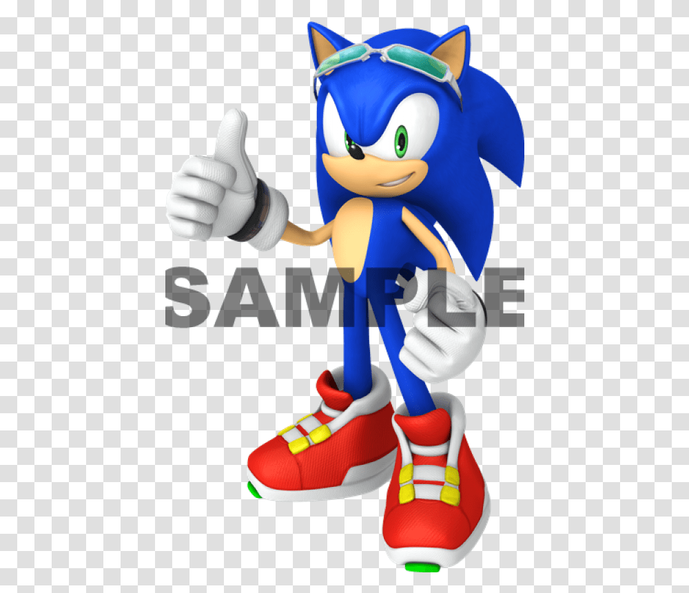 Sonic Rider T Shirt Iron On Transfer Decal Sonic The Hedgehog Main Characters, Figurine, Toy, Apparel Transparent Png