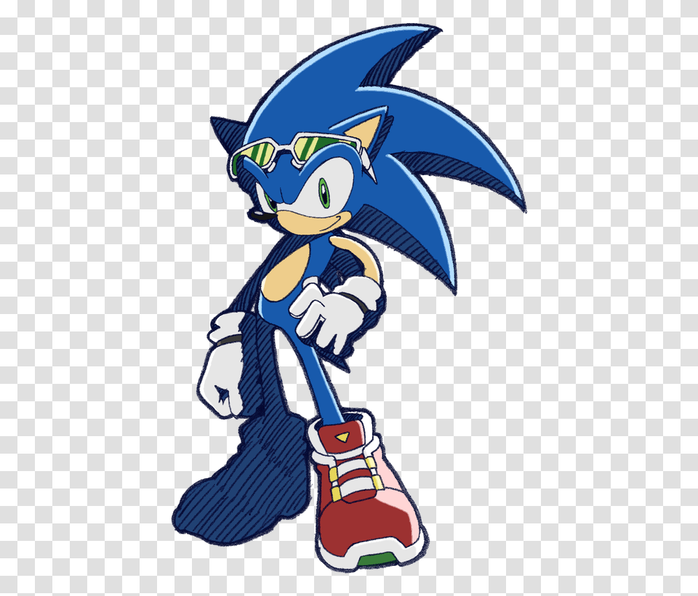Sonic Riders Clipart Download Sonic The Hedgehog Sonic Riders, Person, Costume, Hand Transparent Png