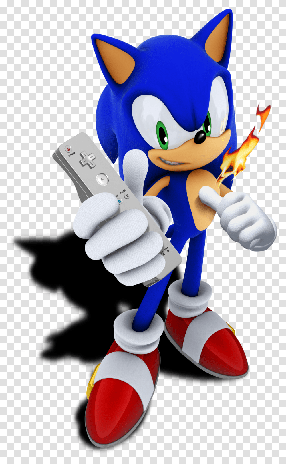 Sonic Rings Sonic And The Secret Rings Sonic, Toy, Electronics, Remote Control, Hand Transparent Png