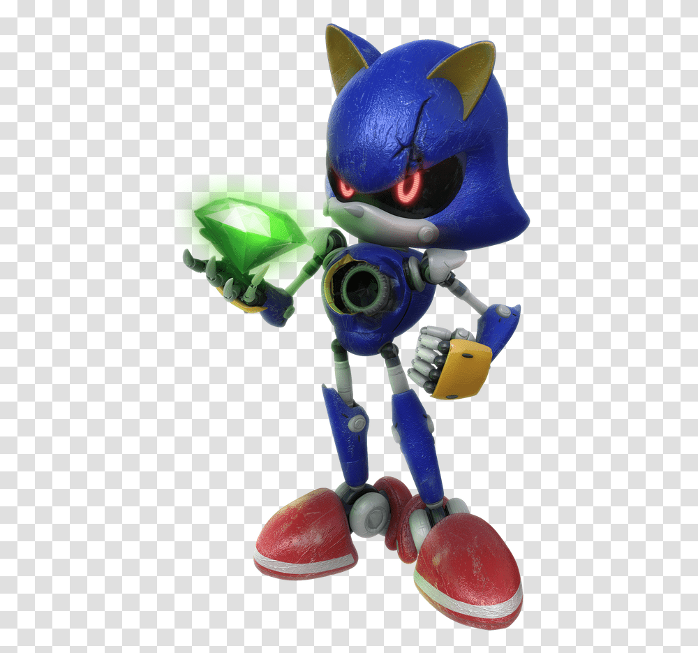 Sonic Rivals 2 Damaged Metal Sonic, Toy, Robot Transparent Png