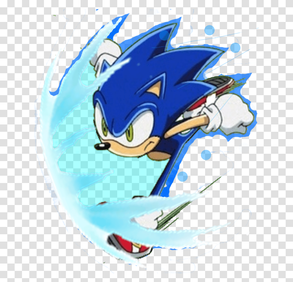 Sonic Running Lv2 Sonic Boost Sonic The Hedgehog Boosting, Dragon Transparent Png