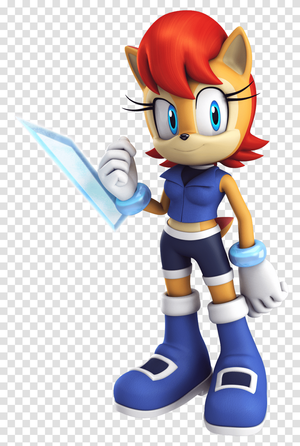 Sonic Sally, Toy, Person, Human, Costume Transparent Png