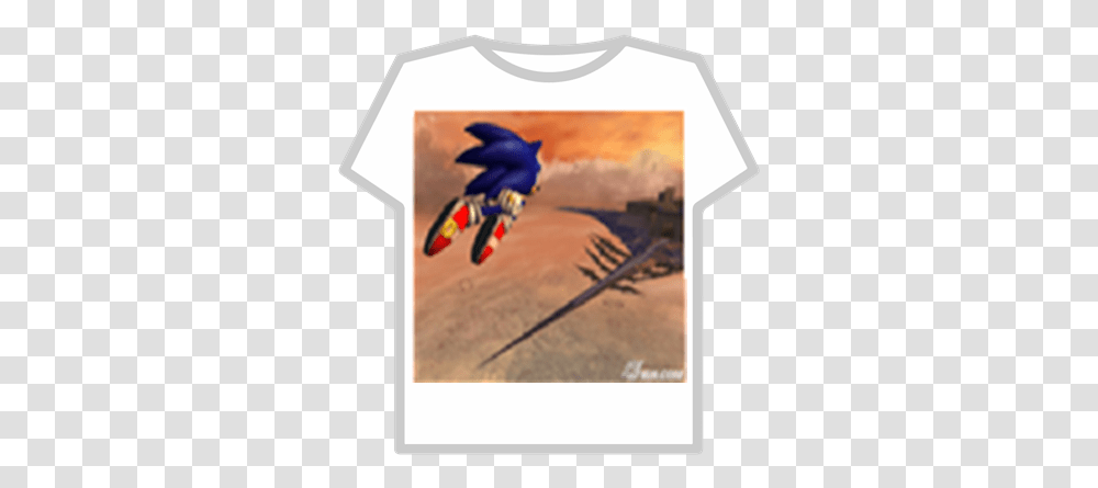 Sonic Secret Ringspng Roblox T Shirt Roblox Mujer, Clothing, Jay, Bird, Animal Transparent Png