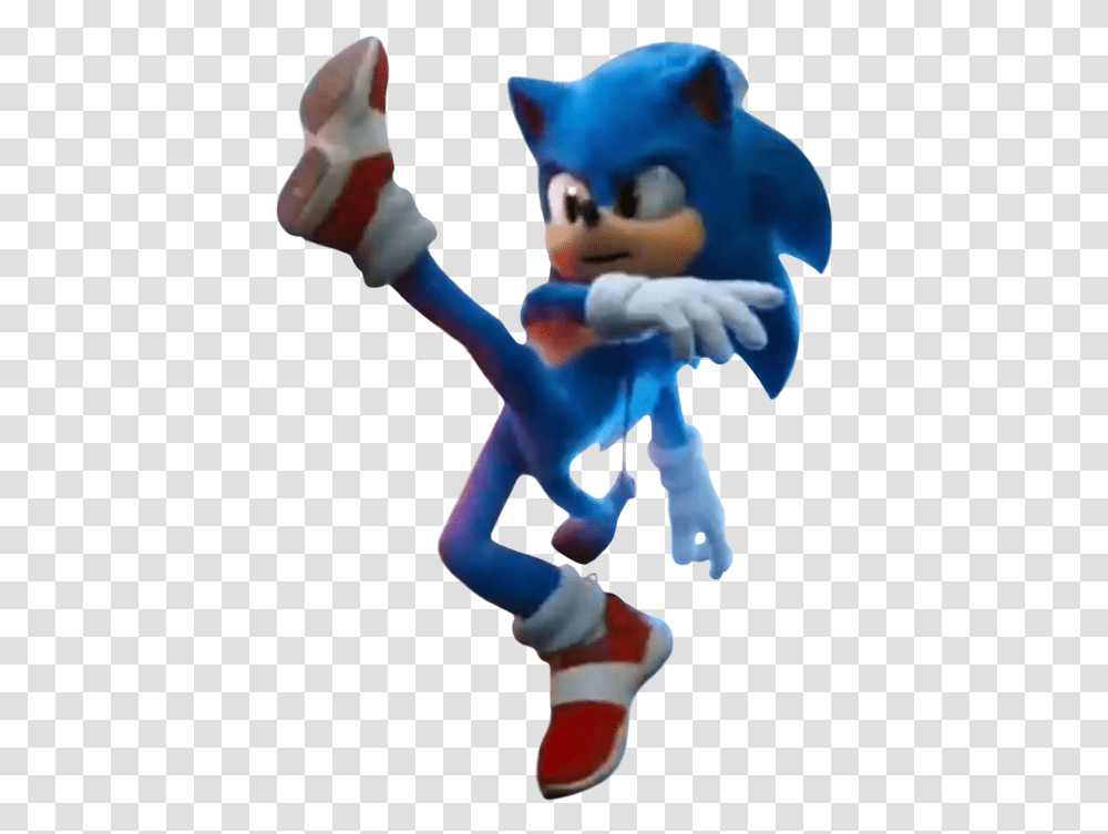 Sonic Sonicthehedgehog Sticker By Fanoflightning95 Movie Sonic Poses, Figurine, Person, Human, Toy Transparent Png
