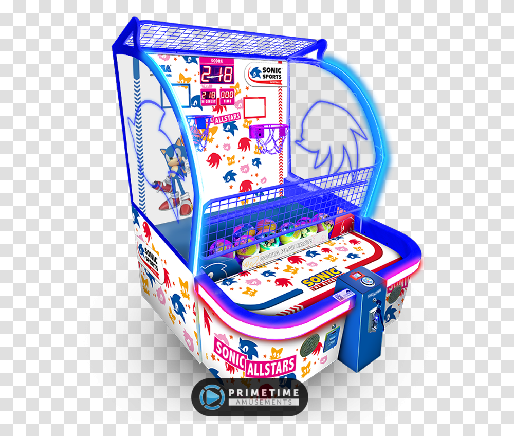 Sonic Sports Kids Basketball Sonic Sports Kids Basketball, Arcade Game Machine Transparent Png