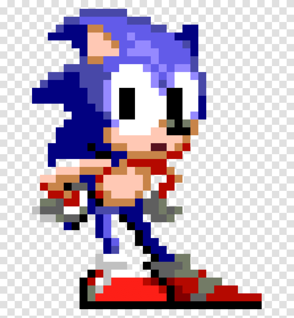 Sonic Sprite Sonic The Hedgehog Pixel, Rug Transparent Png