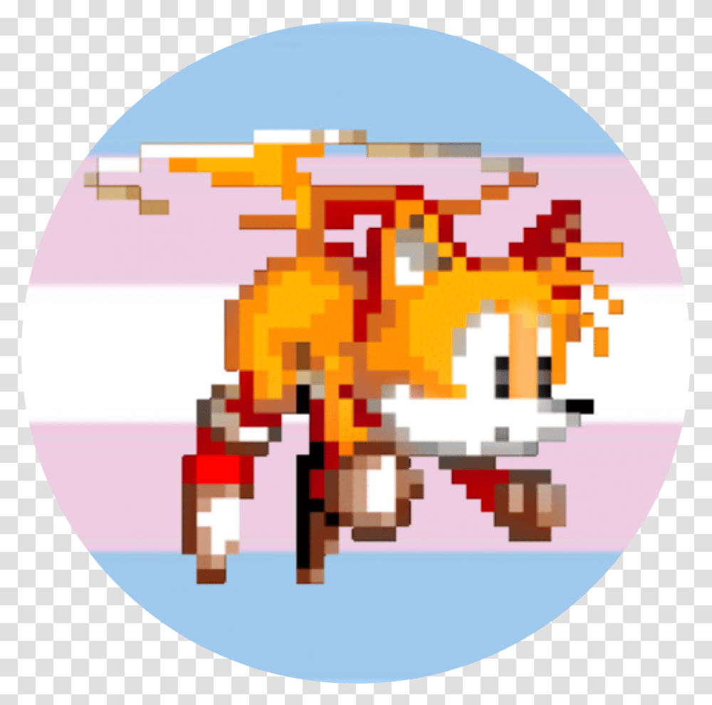 Sonic Tails Prideicon Trans Sprite Sonic Tails Butt Plug, Rug Transparent Png