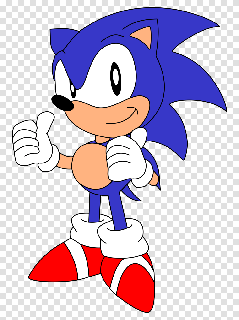 Sonic The Hedgehog 1990s, Hand, Fist, Thumbs Up, Finger Transparent Png