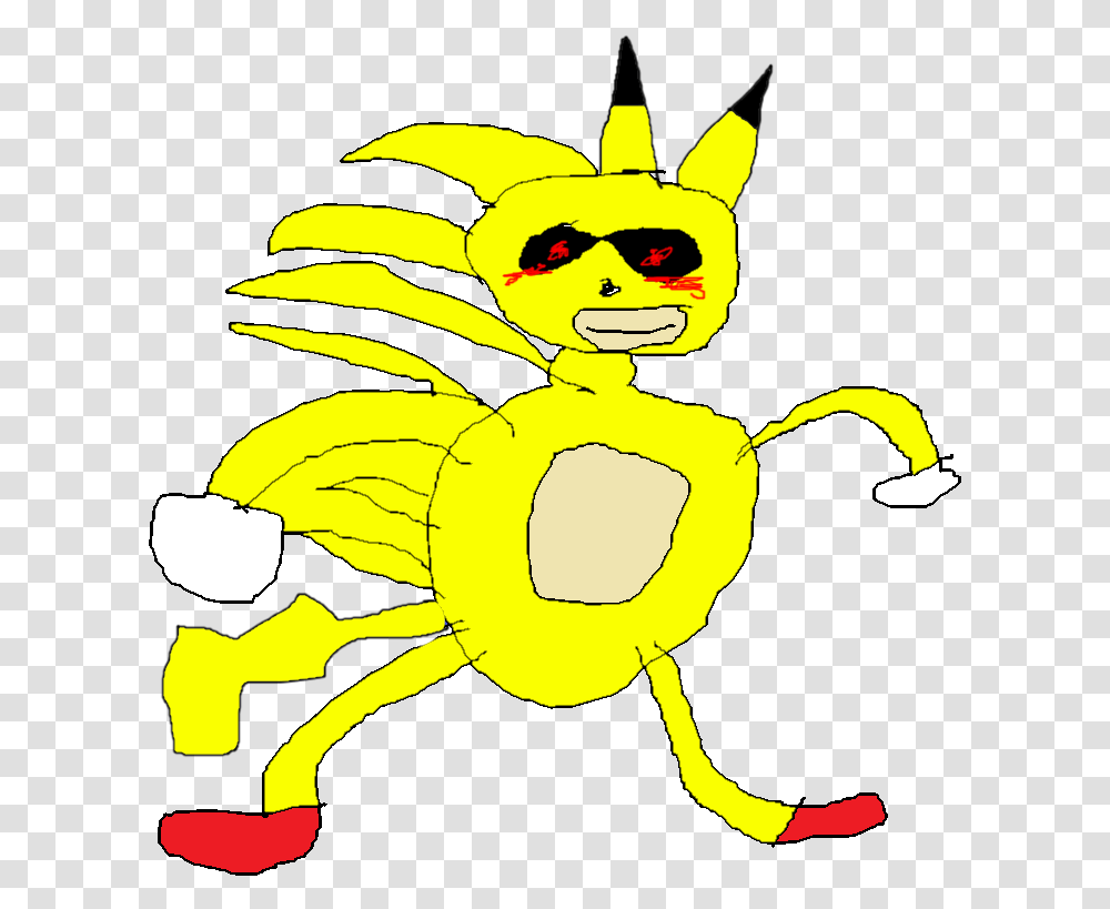 Sonic The Hedgehog 3 Yellow Clip Art Leaf Yellow Sanic, Animal, Person, Invertebrate, Food Transparent Png