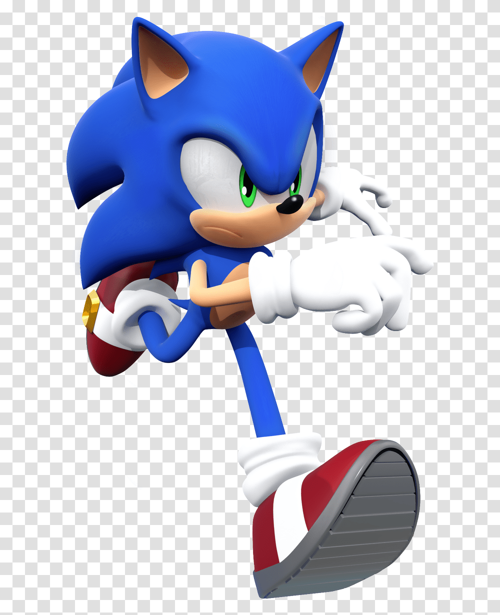 Sonic The Hedgehog 3d Render, Toy, Super Mario Transparent Png
