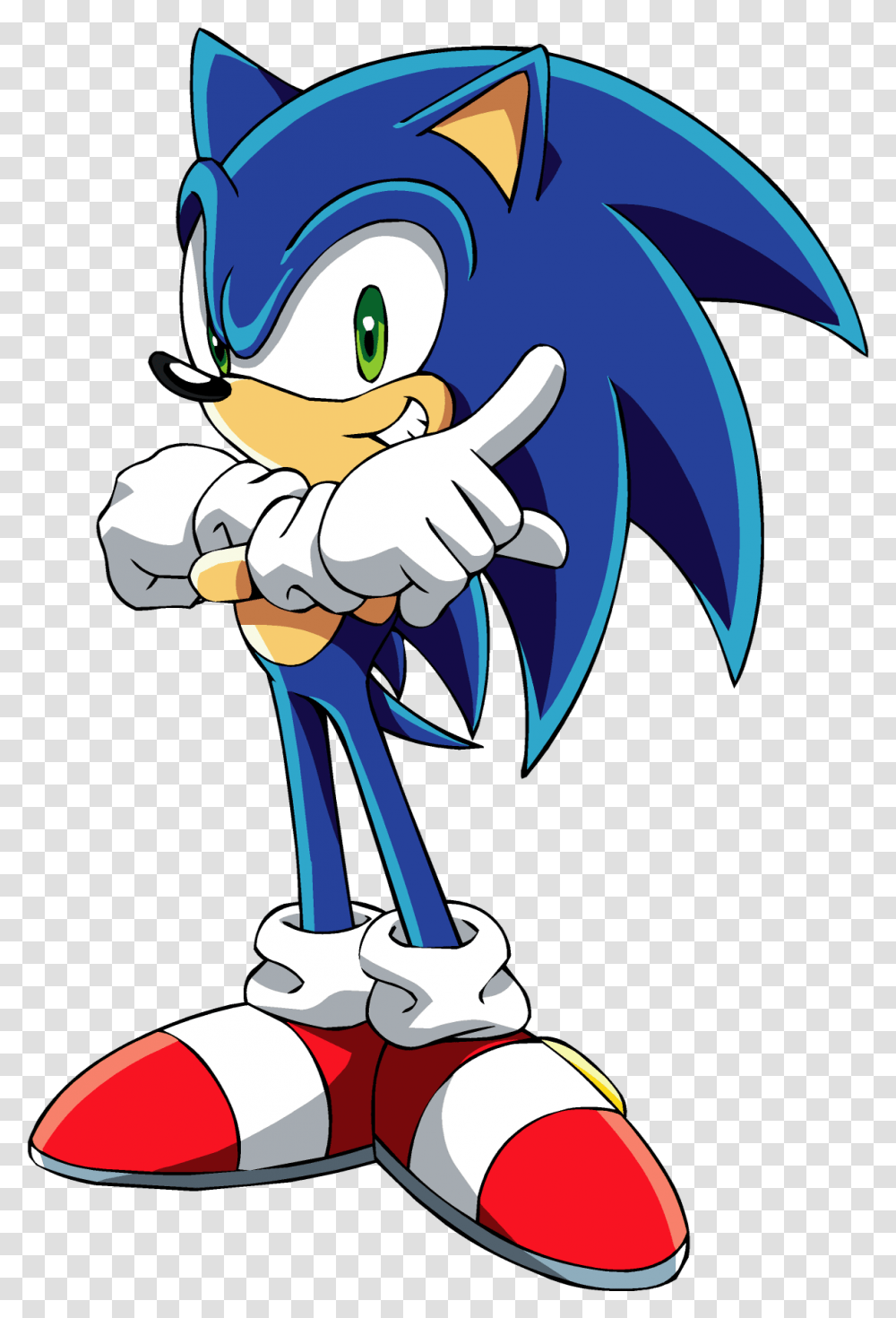 Sonic The Hedgehog Clipart Behind Sonic De Sonic X, Hand, Fist, Elf Transparent Png
