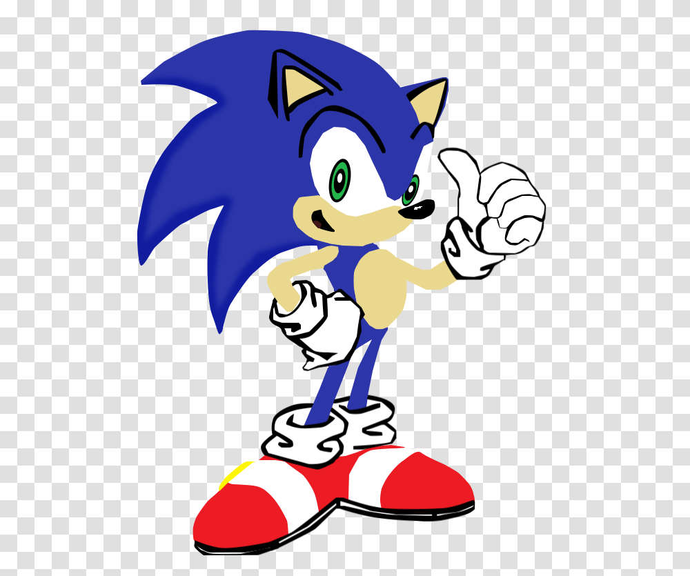 Sonic The Hedgehog Clipart Look, Hand, Poster, Advertisement Transparent Png