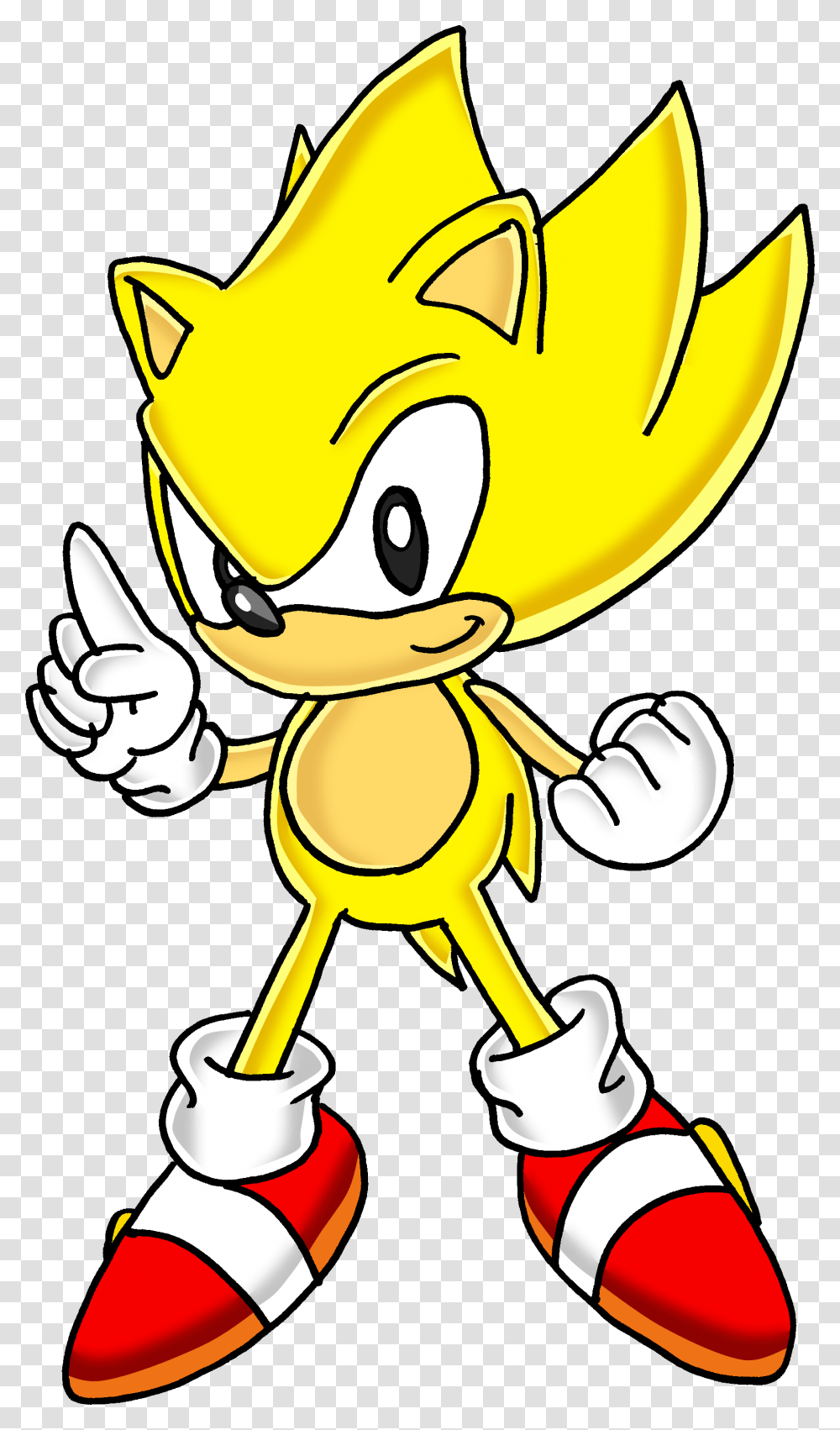 Sonic The Hedgehog Clipart Super Sonic Super Sonic Drawing Easy, Honey, Food, Paper Transparent Png