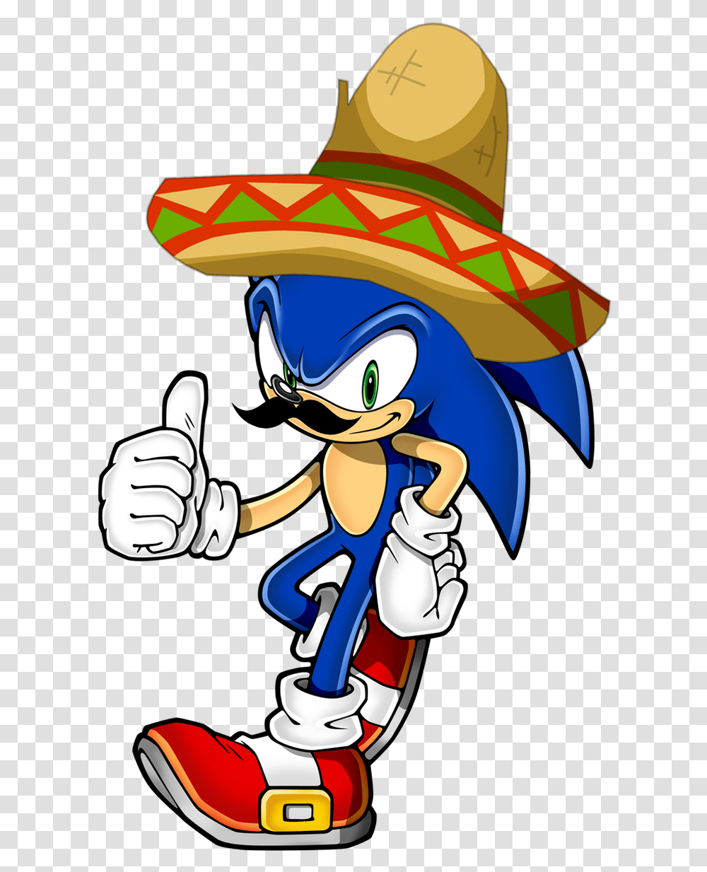 Sonic The Hedgehog, Apparel, Sombrero, Hat Transparent Png