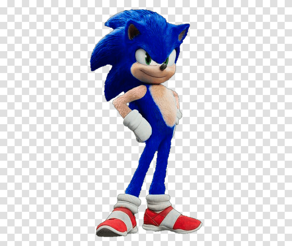 Sonic The Hedgehog Movie 2020, Plush, Toy, Sock, Shoe Transparent Png