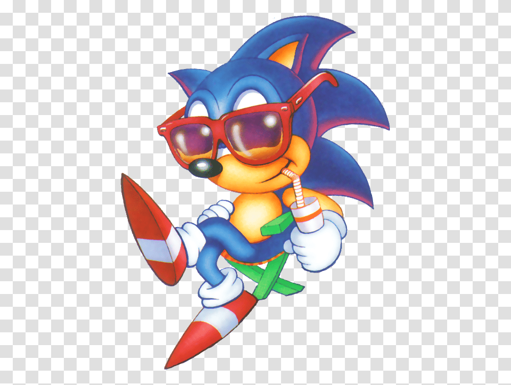 Sonic The Hedgehog Relaxing Sonic The Hedgehog American, Toy, Outdoors Transparent Png