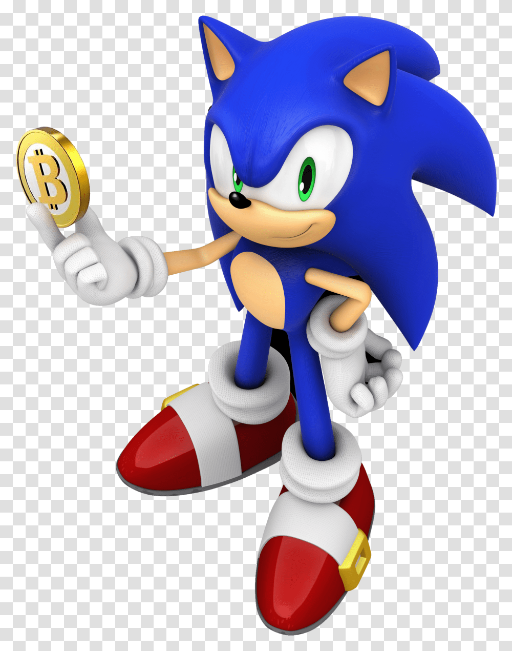 Sonic The Hedgehog Render Download, Toy, Figurine, Super Mario Transparent Png