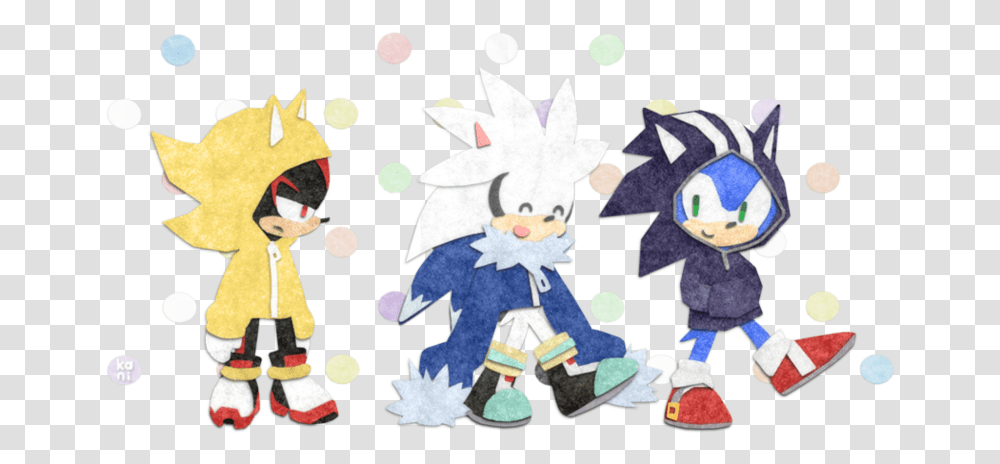 Sonic The Hedgehog Shadow The Hedgehog And Silver Silver The Hedgehog Jacket, Tree, Plant, Plush Transparent Png