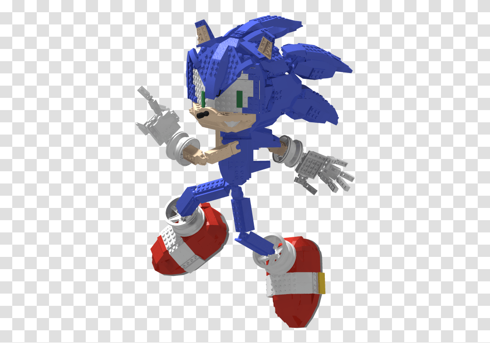 Sonic The Hedgehog Sonic Lego, Toy, Robot Transparent Png