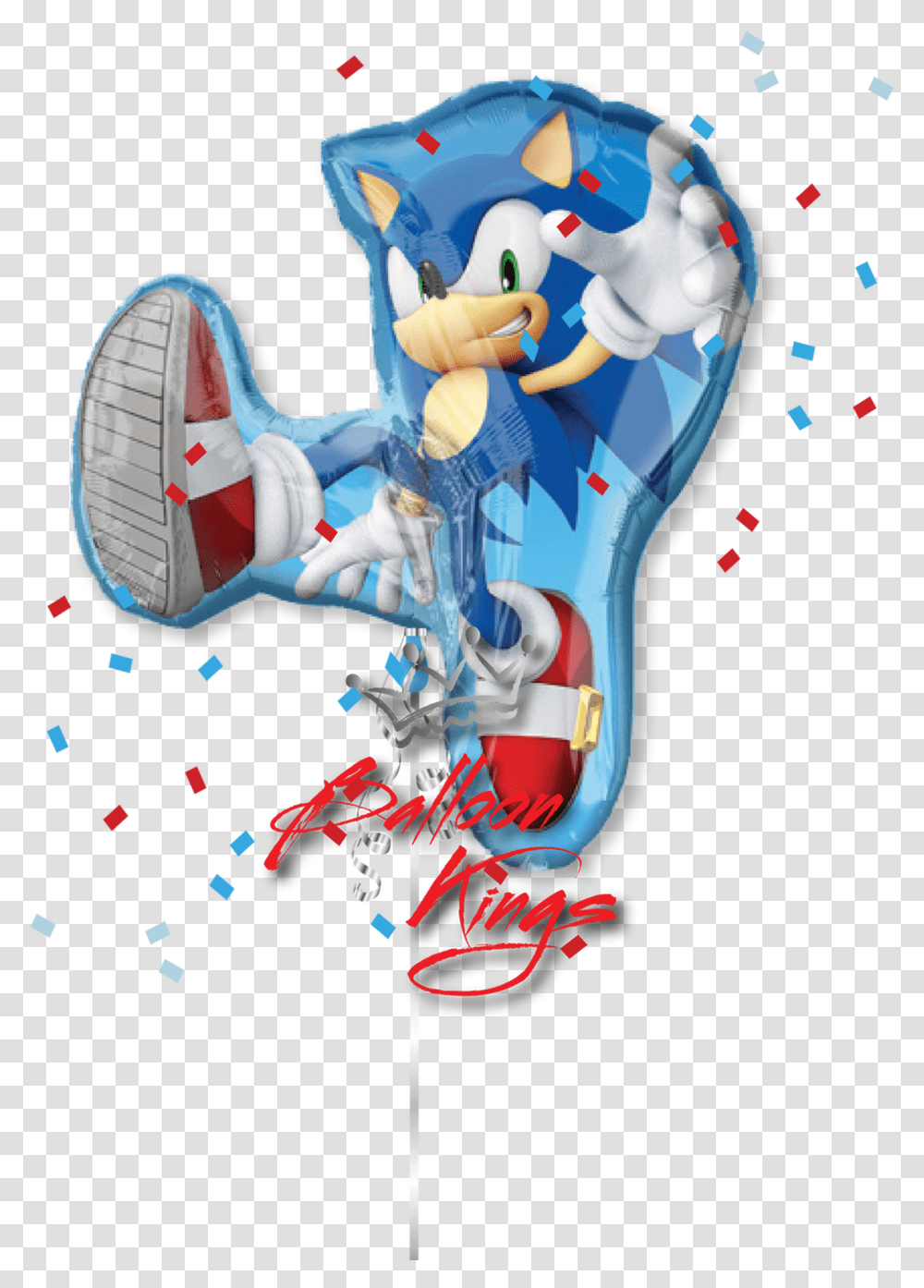 Sonic The Hedgehog Sonic The Hedgehog Balloons, Astronaut, Toy, Paper Transparent Png