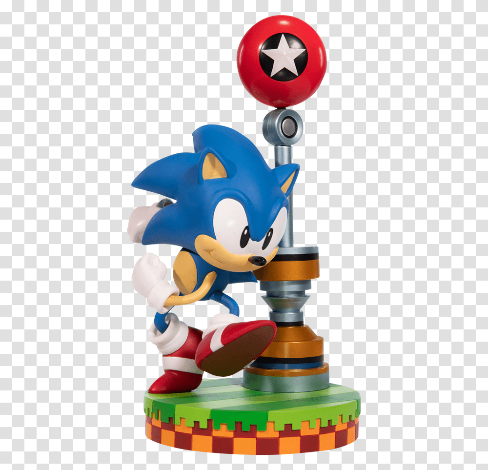 Sonic The Hedgehog Statue, Toy, Outdoors, Water, Super Mario Transparent Png
