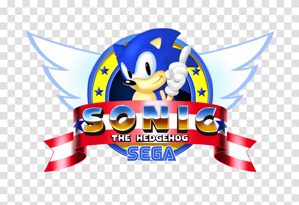 Sonic The Hedgehog, Flag Transparent Png