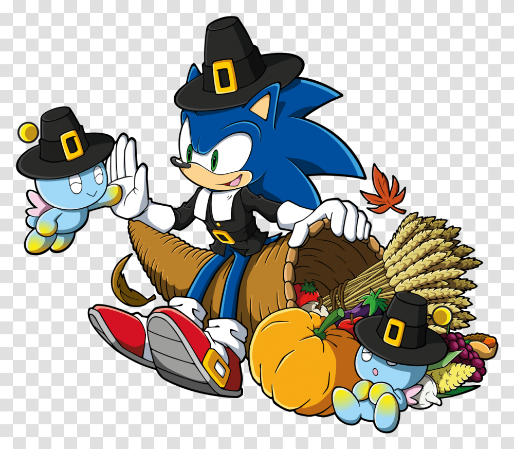 Sonic The Hedgehog Thanksgiving, Plant, Hat Transparent Png
