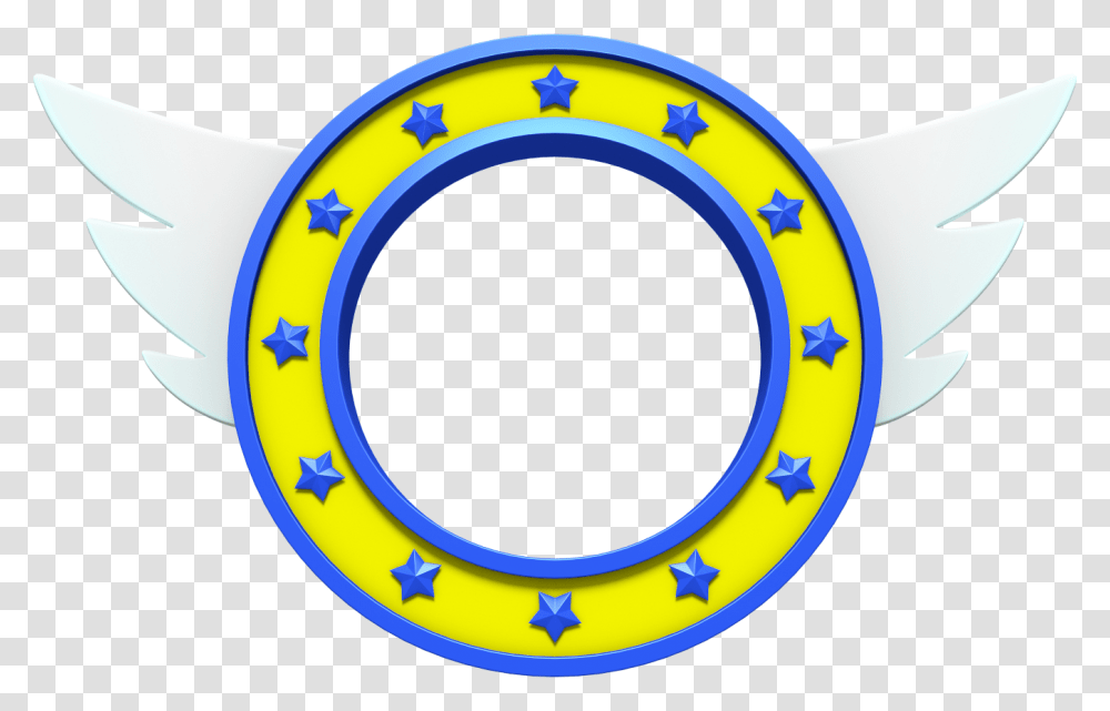 Sonic The Hedgehog Title Ring, Horseshoe, Window Transparent Png