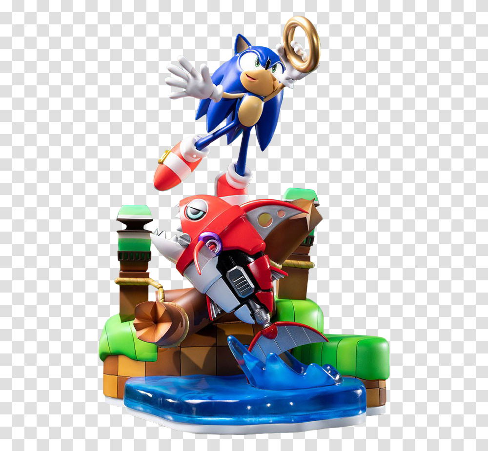 Sonic The Hedgehog Vs Chopper 11 Statue Sonic The Hedgehog, Toy, Robot, Graphics, Art Transparent Png