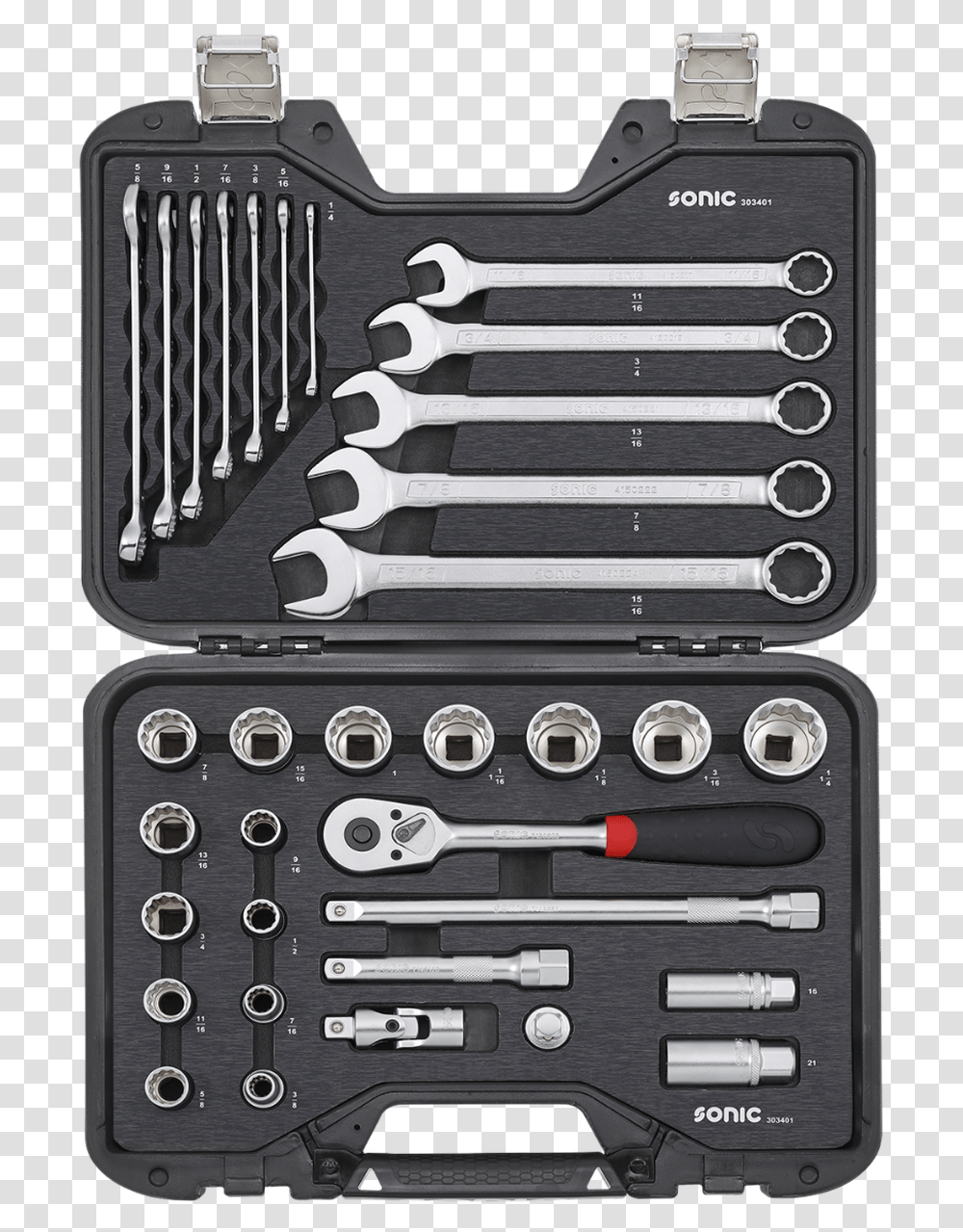 Sonic Tools 61 Pieces, Wrench Transparent Png
